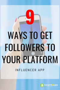 Online Influencer app for Bloggers. #influencer #bloggertips #iphone #socialmedia